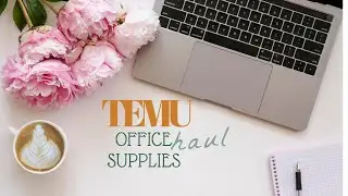 Temu Office Supplies Haul