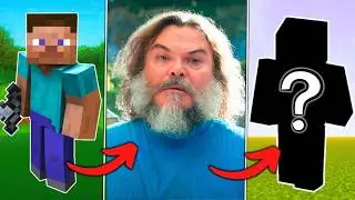 i put jack black into minecraft 😳 (Minecraft Bedrock Texture Pack)