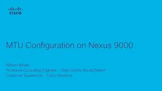 Nexus 9000 - MTU Configuration on Nexus 9000