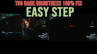 DEVIL MAY CRY 5 TOO DARK BUG 100% FIX!!