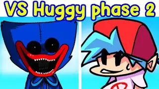 Friday Night Funkin VS Huggy Wuggy Phase 2 (FNF Mod) (Poppy Playtime)