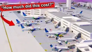 WORLD'S LARGEST Denver Model Airport Replica...