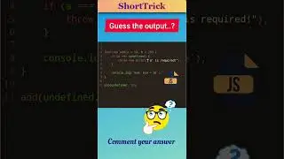 JavaScript Interview Questions - Part 28 🔥 | 
