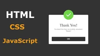 How to Make A Popup Using HTML, CSS And JavaScript. | Amin Coding.