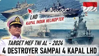 TERUNGKAP INCARAN TNI AL, 4 UNIT DESTROYER, 36 FRIGATE SAMPAI 4 KAPAL INDUK HELIKOPTER