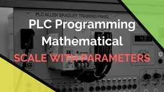 PLC SCP Instruction - Scale With Parameters RSLogix 500 Example for Analog Inputs Programming