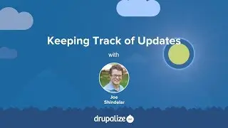Drupal 8 User Guide: 13.4. Keeping Track of Updates