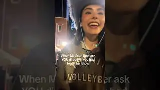 Madison Beer directly asking her fans if they had fun at her show 🥺❤️ #shorts #madisonbeer