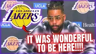 EVERYONE SURPRISED! D'ANGELO RUSSELL SAYING GOODBYE TO FANS! TODAY'S LAKERS NEWS