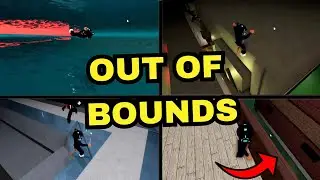 Out Of Bounds in EVERY PIGGY MAP || Roblox Piggy ALL CHAPTERS show case