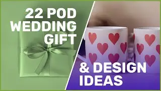 22 Print on Demand Wedding Gift and Design Ideas! | Awkward Styles [2024]