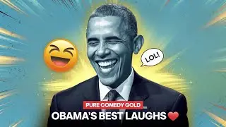 Barack Obama's Laugh Moments: Pure Comedy Gold 😆