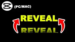 Text Reveal Animation in CapCut PC (Fast Edit Tutorial)