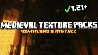 How To Install Medieval Texture Packs in Minecraft 1.21.1