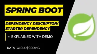 Tutorial video on an interesting feature of Spring Boot - Starter Dependency/Dependency Descriptors
