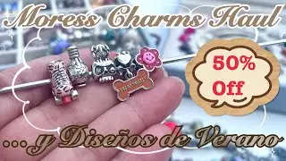 MORESS CHARMS HAUL y Diseños de Verano 2024 | Cuentas de Vidrio de Elfbeads y Ogerbeads