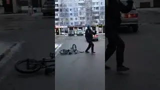 ДРИФТ по АСФАЛЬТУ на велосипеде от Серёги! 💪💪💪