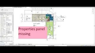 Project browser / Properties Panel missing in Revit