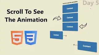 Animate On Scroll | Scroll Animation | JavaScript | Animate on Scroll using HTML CSS JS