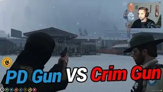 Mr K Tests the PD pistol vs Crim Guns | NoPixel GTA RP