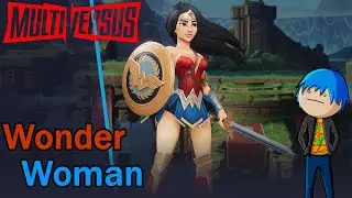 MultiVersus - Wonder Woman Gameplay and Tips "Most Well Balanced Character"