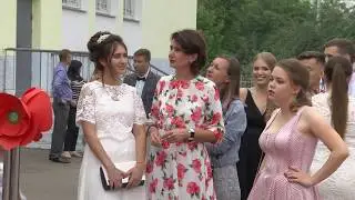 Видеосъемка выпускного в школе Киев. Вручение аттестатов.