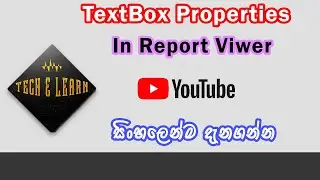 TextBox Properties In Report Viewer