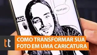Como transformar sua foto em uma caricatura