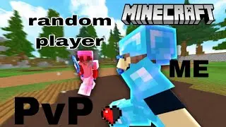 random player challenge me in Minecraft PvP #minecraft