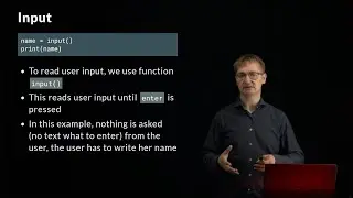 Python (eng) - Input and output