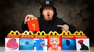 Sea Eater, shin SONIC, Boiled One, TENGE BLOOP, Charlie steak, NIKPIG open ALL HAPPY MEALS at 3AM