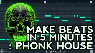 Making Phonk House beats in 5 Minutes [FL Studio Mobile]