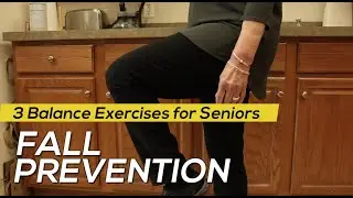 3 balance exercises for seniors – do these at home for fall prevention