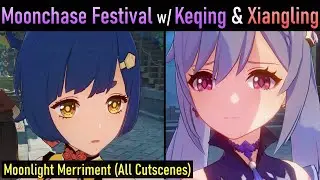 Genshin Impact - Moonchase Festival - Moonlight Merriment: Part I (All Cutscenes)
