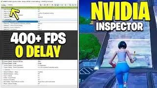 How to Improve Your FPS In Fortnite With Nvidia Profile Inspector (FIXED GROUND) *0 DELAY*