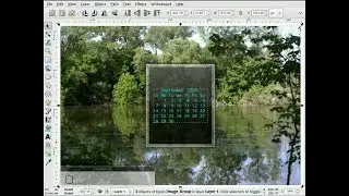 heathenX Inkscape Tutorials: episode 072 - Creating a glass-style panel with Inkscape
