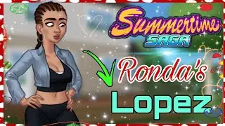 Summertime Saga 0.21 Tech Update Ronda backyard || New Outfit || 2021