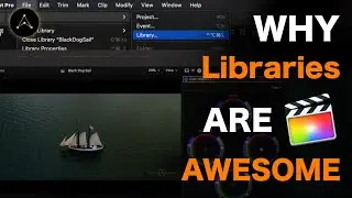 HOW to use Final Cut Pro X LIBRARIES | 2021