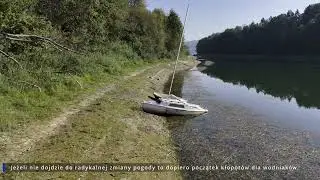 Susza zrobiła swoje. Obniża się poziom Jeziora Solińskiego