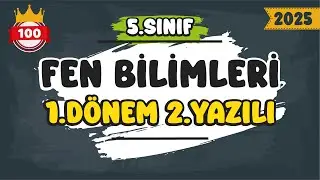 5. Sınıf Fen Bilimleri 1.Dönem 2.Yazılı 