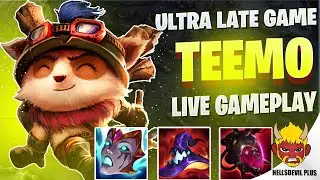 TEEMO ULTRA LATE GAME (Must Watch)! - Wild Rift HellsDevil Plus Gameplay