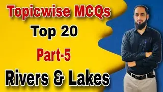 Topicwise MCQs Part-05 || River & Lakes of India