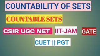 COUNTABILITY OF SETS