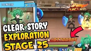 🔥🔥Story Stage 25 Limited Terrible Tornado Vs Metal Bat SSR+ Kabuto King One Punch Man The Strongest