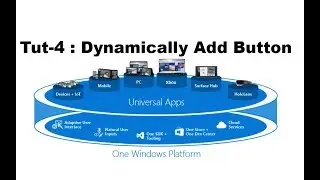 Create Button dynamically In UWP Tutorial Part-4