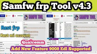 Boom Boom Update || Samfw frp Tool v4.3 2023|| Factory Reset, Flashing or Remove frp💖