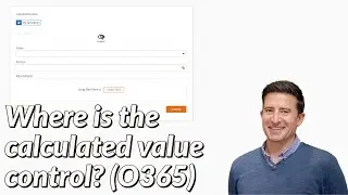 Where is the calculated value control in Nintex New Responsive Forms for Office365?