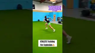 Athlete Training For Explosion! Athlete Speed Training! #shorts
