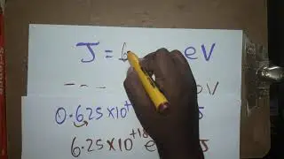 joules to kev