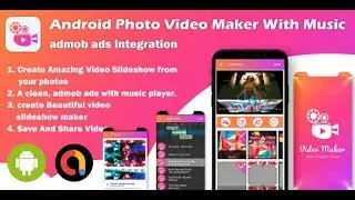 Free Android Studio Photo Video Maker With Music : Slideshow Maker
